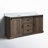 Cayden 72'' Double Bathroom Vanity with Top-982355617