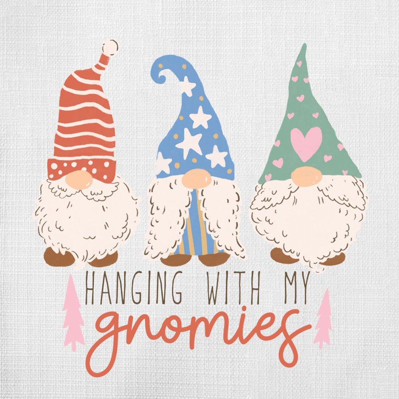 Christmas illustration_9 Reversible Throw Pillow, 14" x 14"