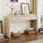 Wood Storage Console Table Sofa Table with Drawers-613096733