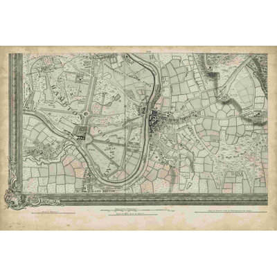 Carte de la grille de Londres XIII