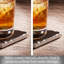 Sous-verre simple à carreaux Bear Paw