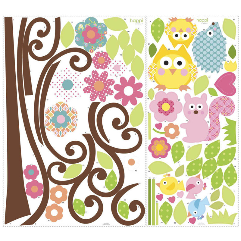 Non-Wall Damaging Wall Decal