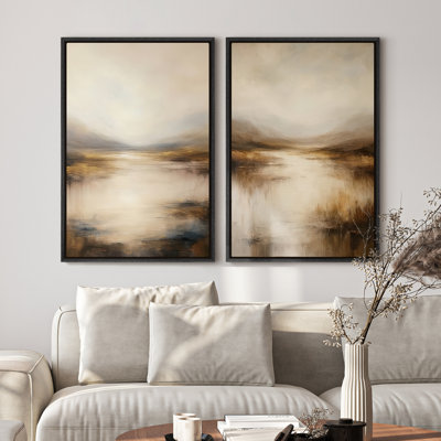 Art mural encadré sur toile, rétro muraux abstraits pour chambre à coucher