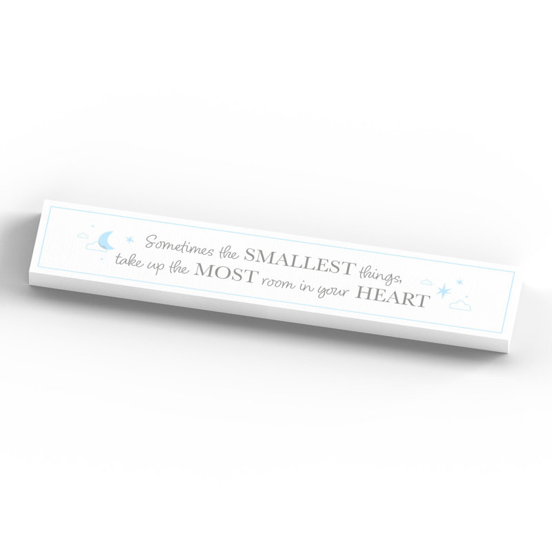 Cumbria Text & Numbers Letter Block, White/Blue