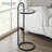 Glass Accent Side End C Table, No-Assembly-75226742