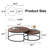 Lansdowne Wood Top Nesting Coffee Table-263981438