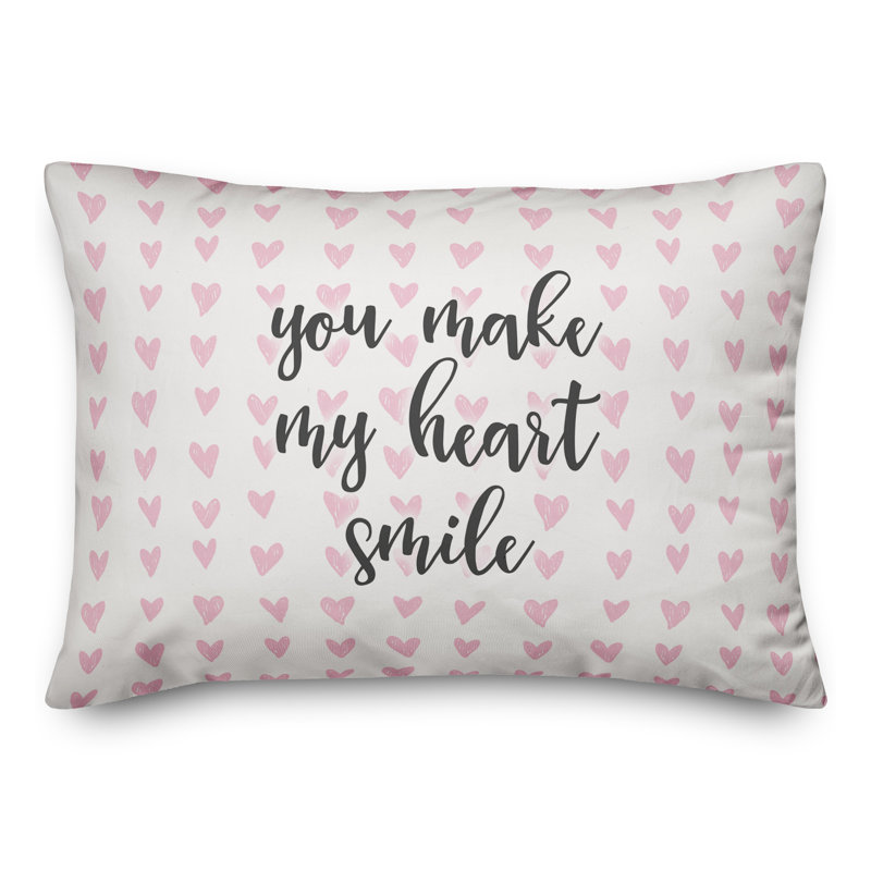  Coussin You You My My Heart Smile