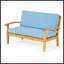 Causeuse + table basse-1112464956