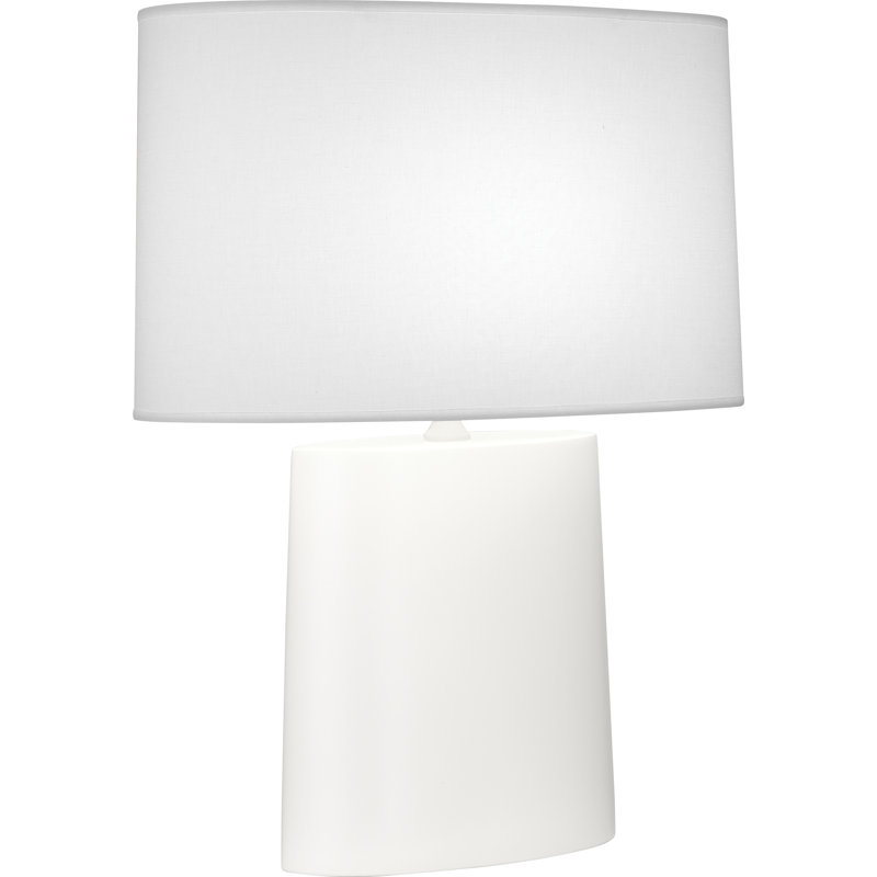 Victor Ceramic Table Lamp, Matte Lily