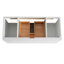Gibson 48" Wall Mounted Single Bathroom Vanity with Top-207760791-221064202