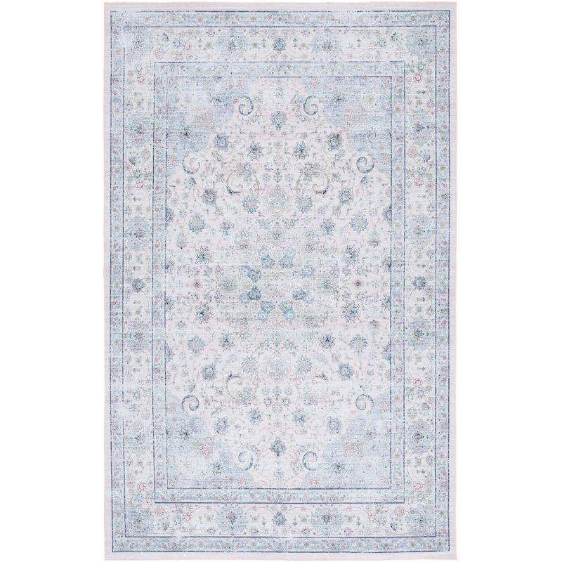 Ziebarth 165 M/W S/R Area Rug In Beige / Green, Rectangle 10' x 14'