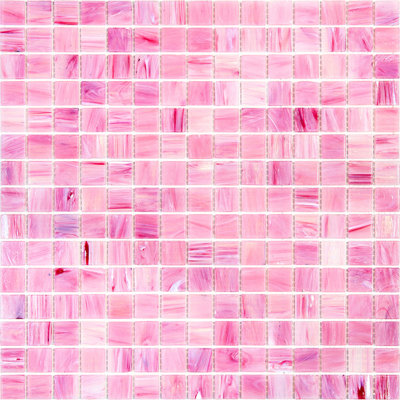Carreau de mosaïque pour mur et plancher en verre 0,8 po x 0,8 po Celestial