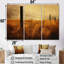 «Power Lines Rust Route Minimalist», ensemble de reproductions d'art mural Power Lines-107749321-107749323