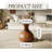 Gorman Modern Natural Travertine Stone Coffee Table 35.4" With Matte Fluid Texture, Living Dining Room Kitchen Small Round Table Centerpiece-871952678