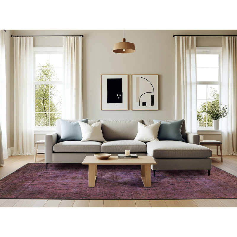 Abstract Indoor Rug, Rectangle 6' x 9'