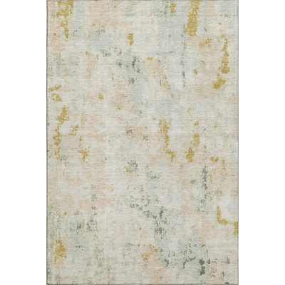 Premium Machine Washable Lubbers AMF1753 Modern Rug