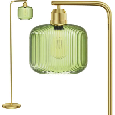 Living Room Glass Floor Lamp