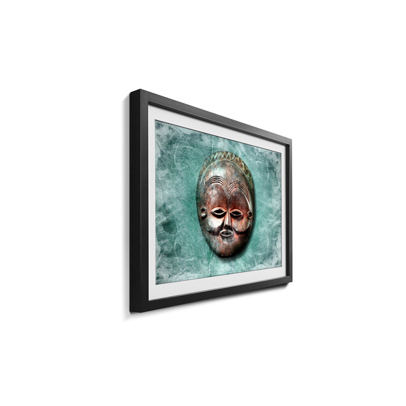 Luna Face - Single Picture Frame Print, 60cm H x 80cm W