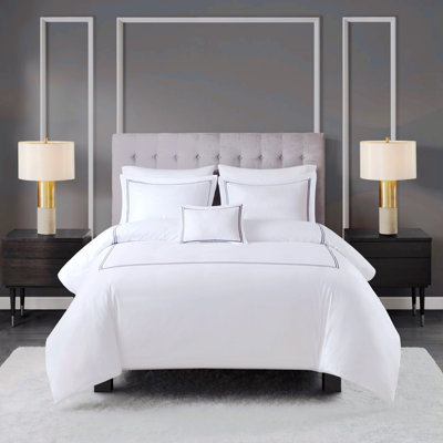 Mitch Modern Chenille Textured Comforter Set