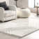 Geometric Shag Tassel Area Rug