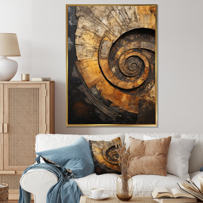 Prado - abstrait spirales sur toile_106212