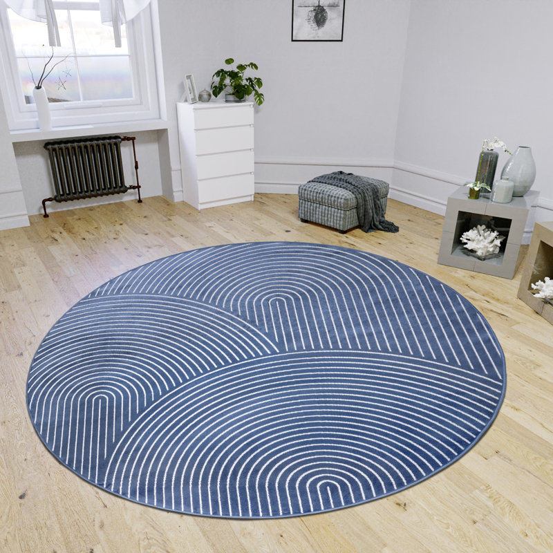 Machine Woven Indoor Rug, Round 160cm