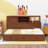 Jacksten Wooden Daybed With 3 Drawers, Upper Soft Board, Shelf, Sockets And USB Ports-385546272-385546286