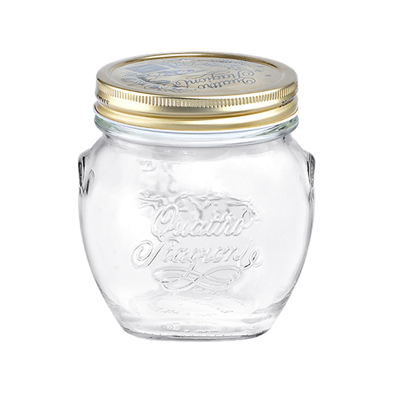 Quattro Stagioni Glass Storage Jar - 500ml