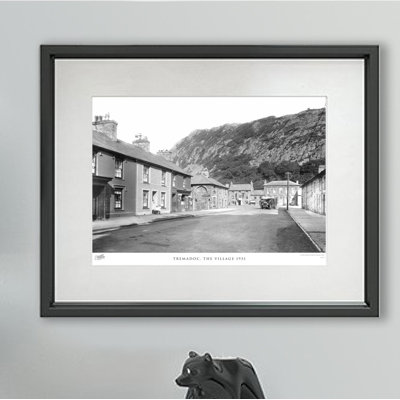 Tremadoc, The Village 1931 by Francis Frith - Single Picture Frame Print