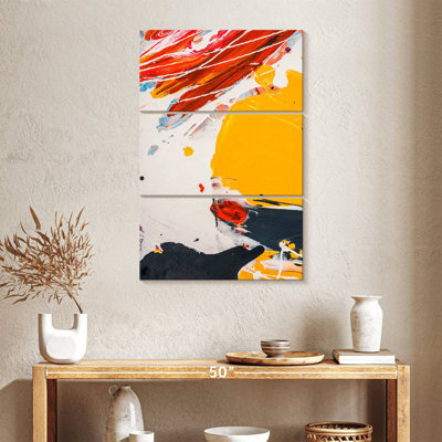 Avery Abstract Splatter Expression