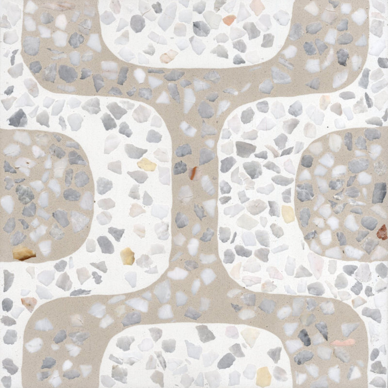 Ipanema 8" x 8" Cement Patterned/Concrete Look Wall & Floor Tile, Costa