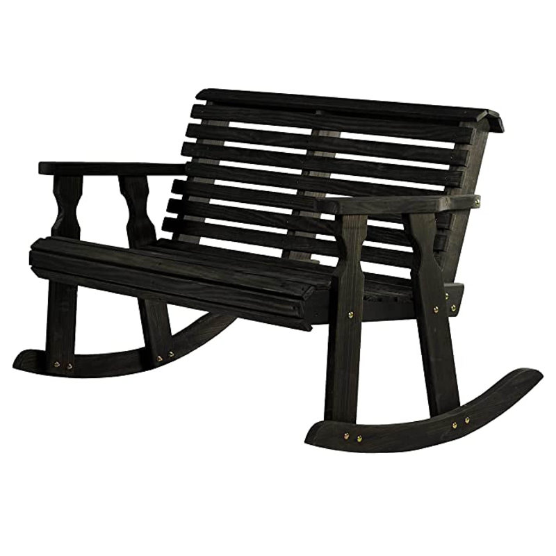 Banc à bascule robuste double traité 800 lb Mission, Cèdre
