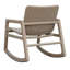 Chaise berçante d'extérieur en osier Sumba
