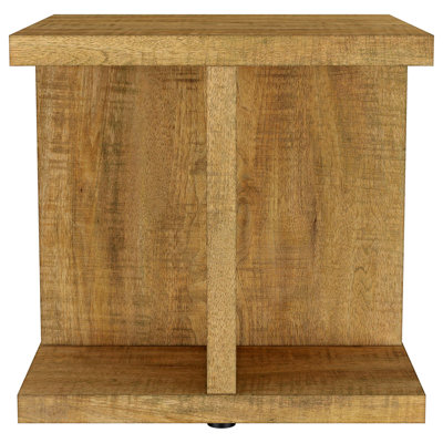 Square End Table for Living Spaces
