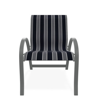 Hiraku Stacking Patio Dining Armchair