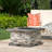 28" SQUARE MGO FIRE PIT