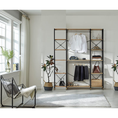 Acquah Closet System Can Be Cut to Fit Your Space
