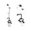 Duro Mixer Shower with Handheld Shower Head