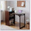Bureau pliant en bambou avec rangement caché, parfait pour les petits espaces et les bureaux à domicile, écologique et durable