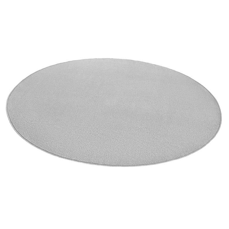 Fancy Grey Rug, Round 133cm