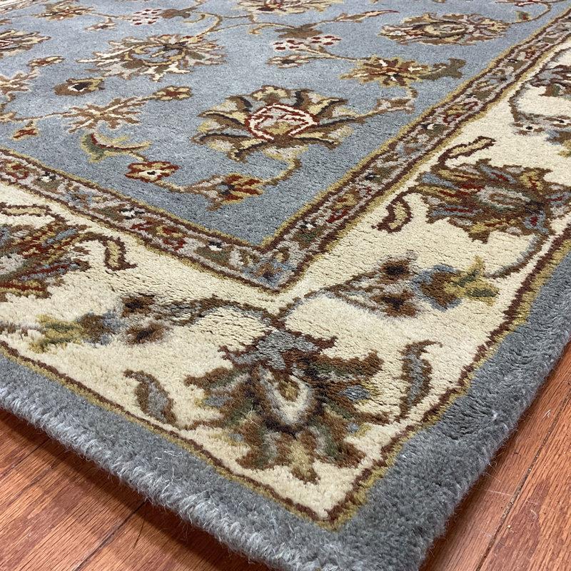 Wool Oriental Indoor Rug, Rectangle 4' x 6'