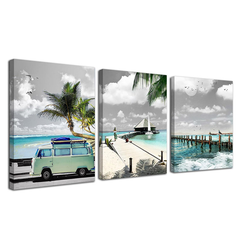 3 Piece Wrapped Canvas Print