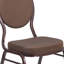 Chaise de banquet empilable Boston Teardrop