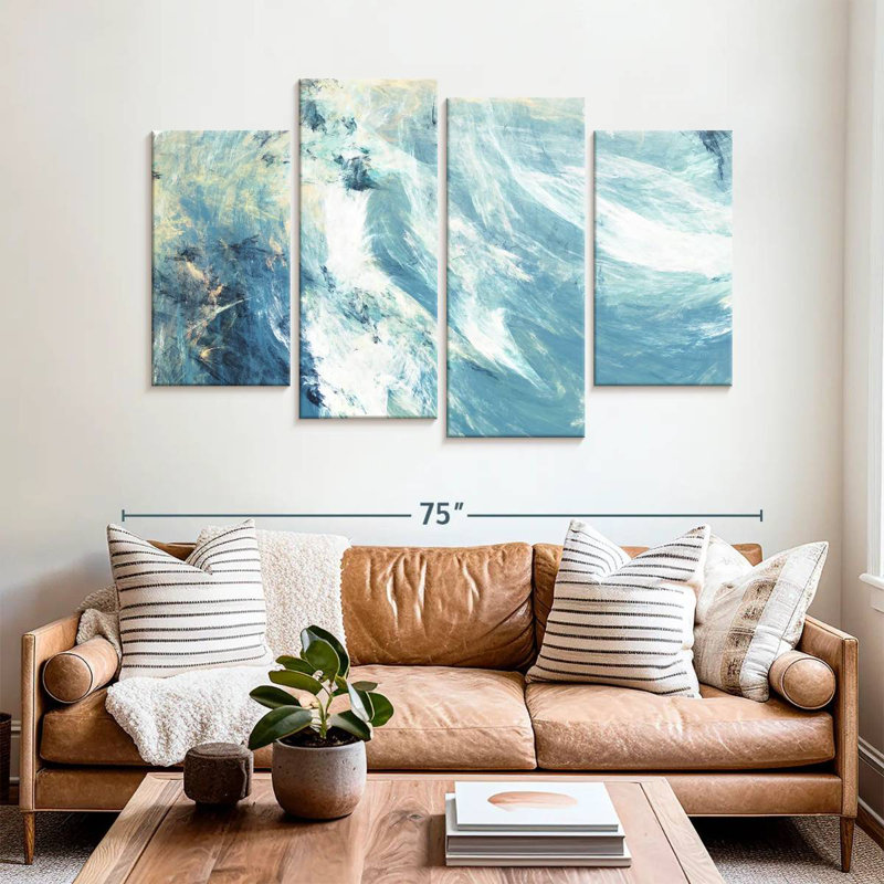 Avery Abstract Cloud, 42" H x 68" W