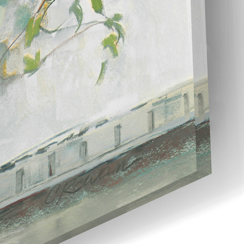 «White Hydrangea Cottage» par Carol Rowan, H 16 po x l 24 po x P 0,2 po
