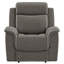 Fauteuil inclinable électrique gris zéro gravité