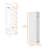 Clarno Tall Storage Cabinet, Single Door with Broom Hangers