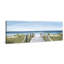 « Beach Paseo »-reproduction d’art panoramique sur toile-38549324