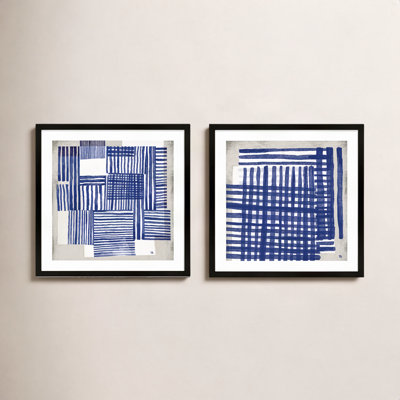 Weaving 2-Piece Painting Set by Marco Marella