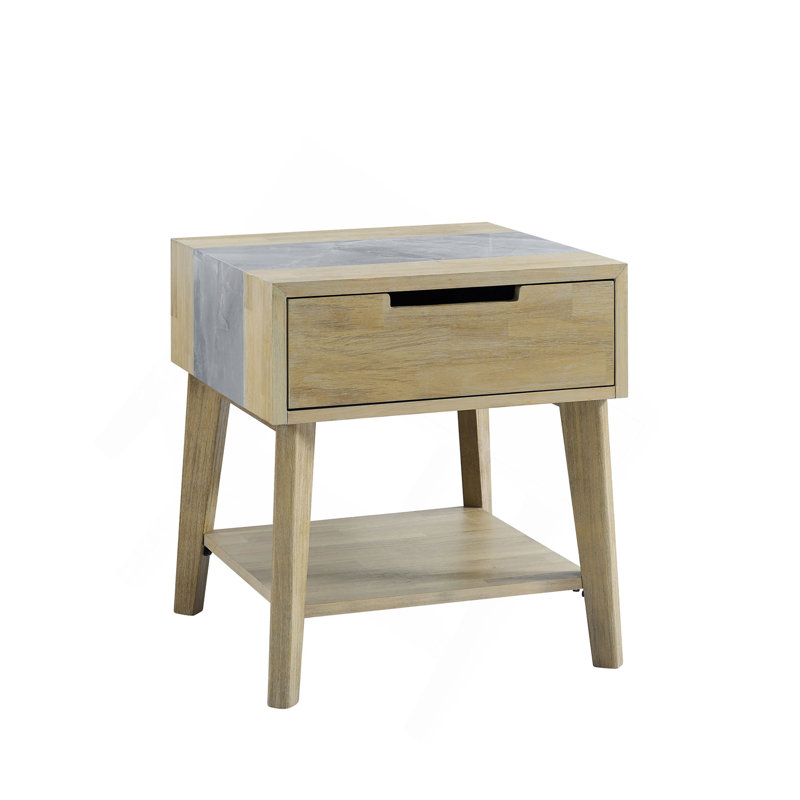 Table d'appoint Inlay - brun